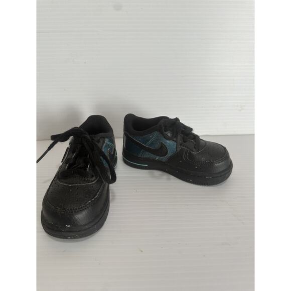 NIKE TODDLER AIR FORCE 1 BABY DRAGON Size 6C Black Child Shoes - Picture 1 of 8